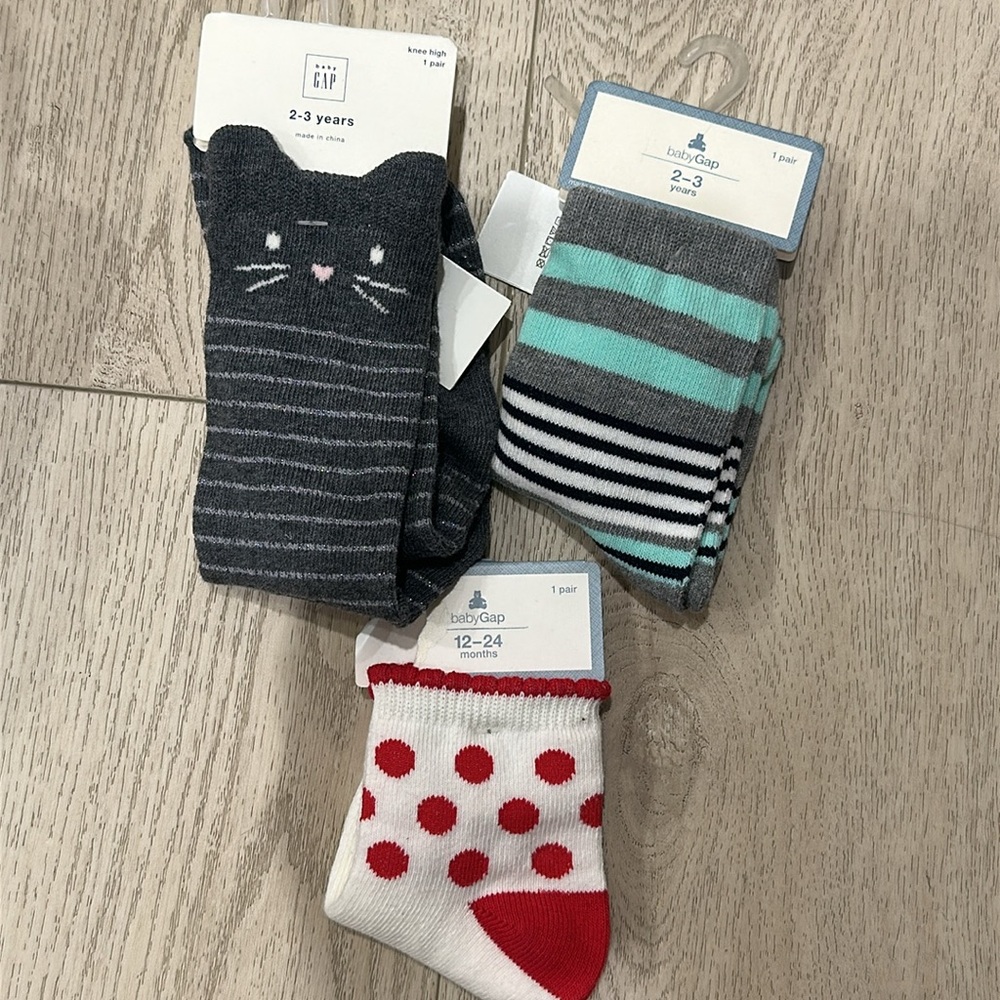 Bundle of girls socks